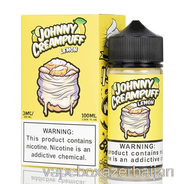 E-Juice Vape Lemon - Johnny Creampuff - 100mL 3mg